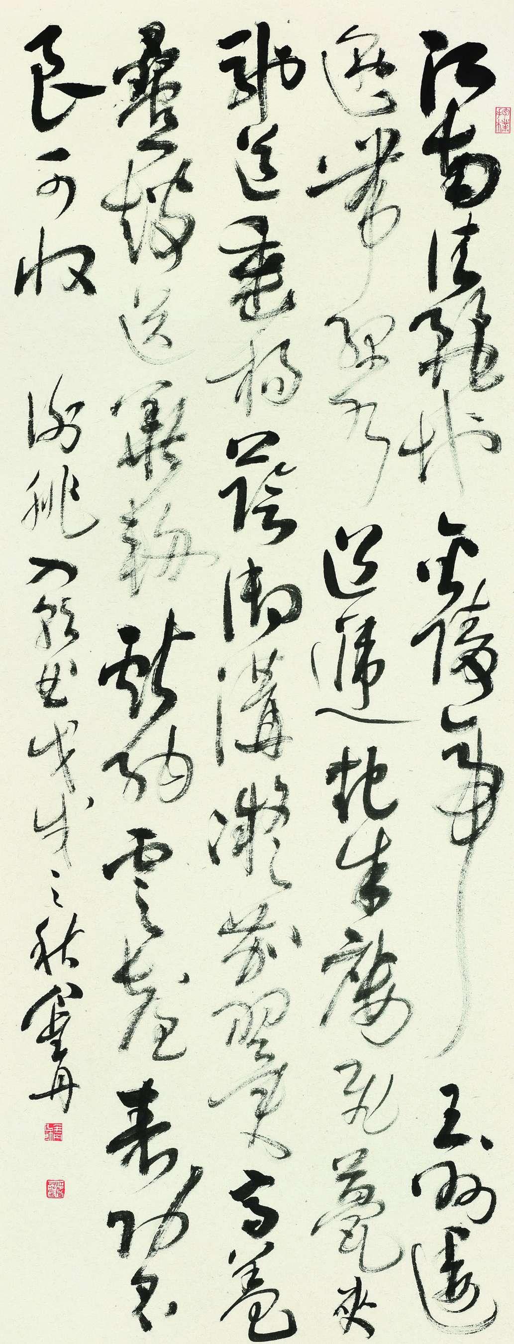 金丹  草书条幅  180cm×70cm.jpg