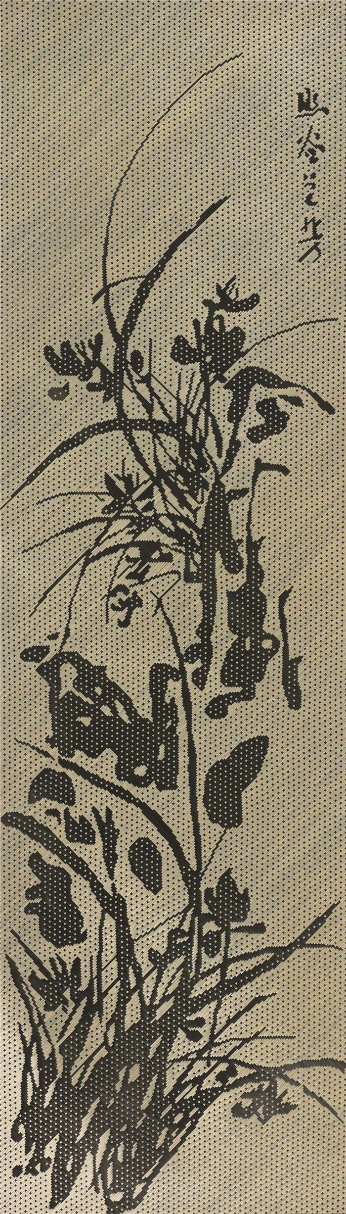 民间艺术  耿月新  梅兰竹菊  扬中竹编  150cm×150cm  镇江 254292.jpg